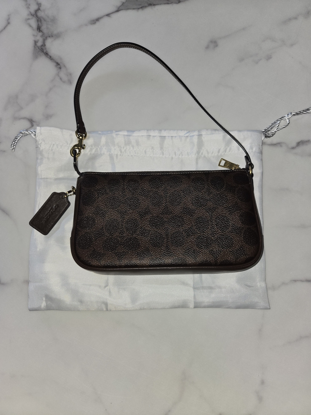 Coach Plaza Bag 22 in Signature Canvas - Picture 2 of 10